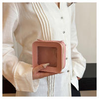 Bolsa De Maquillaje Para Mujer Transparente Con Cierre De Cremallera Impermeable Grande Bolsa De Lavado Para Viajes - details 16