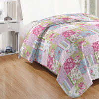 Vivid Torral by El Jinete Hogar - Colcha Bouti Verano Elisa Estampada Reversible (No Incluye Fundas De Cojines) Poliéster, Fresquita, Transpirable, Diseño, Primavera, Verano - details 2