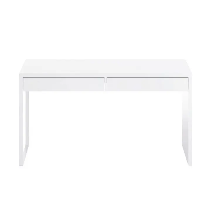 Escritorio Touch Reversible Blanco Artik - Mesa de Trabajo Minimalista - 1