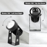Spotlight LED 5W Luz Nocturna Exterior Lámpara De Pared Long Distance Farol Para Fiesta De Vacaciones Paisaje Edificio Ambiente Lámpara - details 1