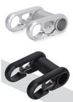 Litepro 412 SP8 Tornillo Plegable Bicicleta Doble 25.4mm Aluminio Ajustable En Rojo/ Negro/ Plateado/ Oro Para Manillar - details 2