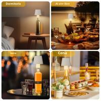 Lámpara De Mesa Con Sensor De Toque 1pc Para Dormitorio Oficina Nightstand Librería Sala De Estar Decoración De Hogar Luz Nocturna - details 28