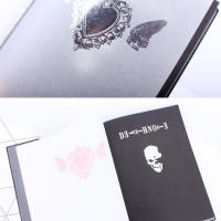 Cuaderno Y Pluma De Pluma De Pluma De Anime Death Note Juego De Cuaderno De Cuero Y Pluma De Pluma Para Arte De Animación Y Escritura - details 5