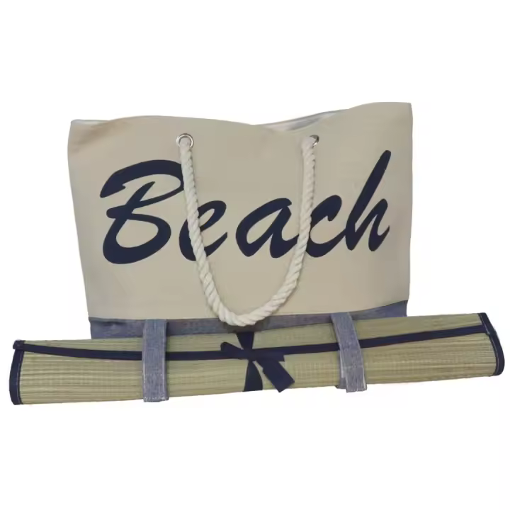 Rainbow Bolsa de Playa 51x37 cm con Esterilla Integrada 60x180 cm - 1