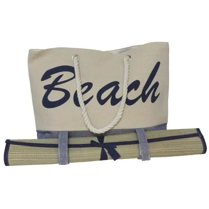 Rainbow Bolsa de Playa 51x37 cm con Esterilla Integrada 60x180 cm - 1