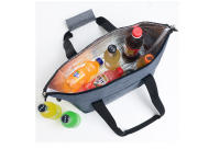 Nueva bolsa aislante plegable de gran capacidad, bolsa de hielo para exteriores, portátil, de aluminio, para mantener la frescura en el picnic. - details 19
