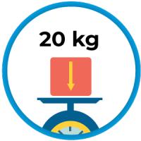 Balanza Digital para Bebés y Mascotas Boston Tech con Pantalla LCD Retro Iluminada, Tara y Tallímetro - Ideal para el Peso de su Recién Nacido - Capacidad 20Kg (44lb) - Modelo BA 104 - details 6
