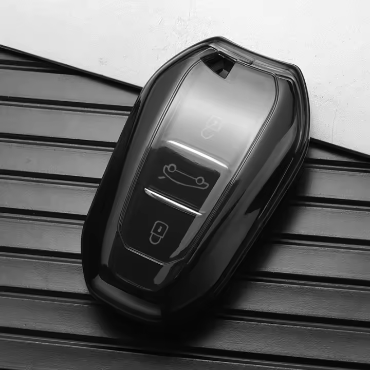 Funda De Llave De Coche Suave TPU Para Peugeot 308 408 508 2008 3008 4008 5008 Para Citroen C4 C6 C3-XR Accesorios De Alta Calidad - 1