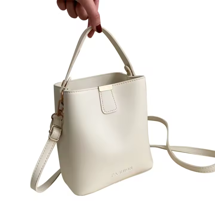 Bolso De Hombre Para Mujer En Cuero PU Negro Estilo Casual Bolso Tote Diseño De Marca Bolsa De Mujer Con Cierres De Cremallera - 1