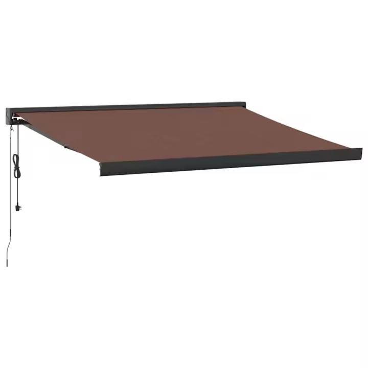 vidaXL Toldo retráctil automático burdeos 300x250 cm - 1