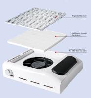 Colector De Polvo De Uñas Potente Aspiradora Profesional Para Manicura Silenciosa Adecuado Para Acrílico Y Uñas Postizas Tamaño Compacto Material Plástico - details 2