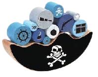 Juego de Habilidad Pirata Balancín Aquamarine Games - CP042  Fabricado en Madera - - details 0