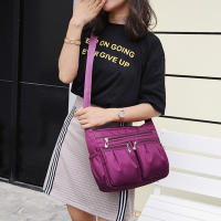 Bolso cruzado de nailon para mujer, bandolera de gran capacidad con múltiples bolsillos, para ir de compras, de viaje, de ocio - details 5