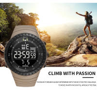 Reloj Digital SMAEL Para Hombre Resistente Al Agua Deportivo Pantalla Grande LED Con Alarma Y Calendario Reloj De Pulsera Masculino SL-1237 - details 8
