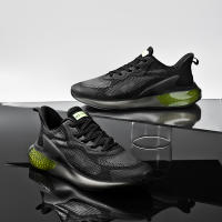 Zapatos De Correr Para Hombre Marathon Ultraligeros Tenis Deportivos Zapatillas De Gimnasio Y Carreras Cortas Material Superior Microfibra Mesh Suporte Flywire Solado De Goma Tamaño True Fit - details 3