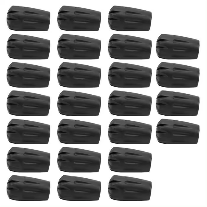 Protectores de virola para bastones de trekking, resistentes y duraderos, para actividades al aire libre, acampadas, escaladas y senderismo - 1