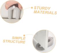 Tope de puerta anticolisión, 3 unidades, tope inferior, protector de puerta anticolisión, tope de puerta decorativo, soporte de puerta, cuña de puerta, tope de puerta inferior, protector de pared, tope de puerta, tope de puerta para dormitorio - details 3