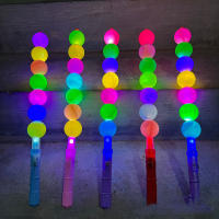 1Pcs Lámpara LED De Colores Brillantes En Forma De Calabaza Dulce Stick Fluorescente Para Conciertos Y Fiestas Juguete De Flash Proporciones De Equipamiento - details 3