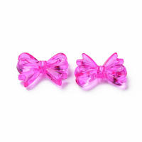 100 Piezas De Cuentas De Acrílico Transparentes Con Lazo Mezclado Color 14x18x4.5mm Agujero: 1.8mm Para Manualidades Y Joyería - details 2
