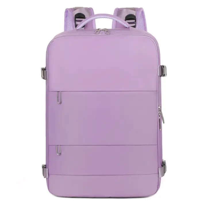 Mochila informal sencilla y multifuncional, bolso portátil para computadora portátil de gran capacidad, bolso ligero y versátil. - 1