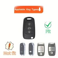 Funda Para Llave De Coche Con Correa Para Hyundai I10 I20 Ix20 I30 Ix35 Kia Ceed Soul Sportage Venga Entrada Sin Llave Control Remoto - details 0