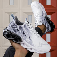 Zapatos De Correr Casual Para Hombre Zapatillas De Moda Transpirables Con Suela De EVA Para Actividades Al Aire Libre Y Deporte round Toe Lace-Up - details 6