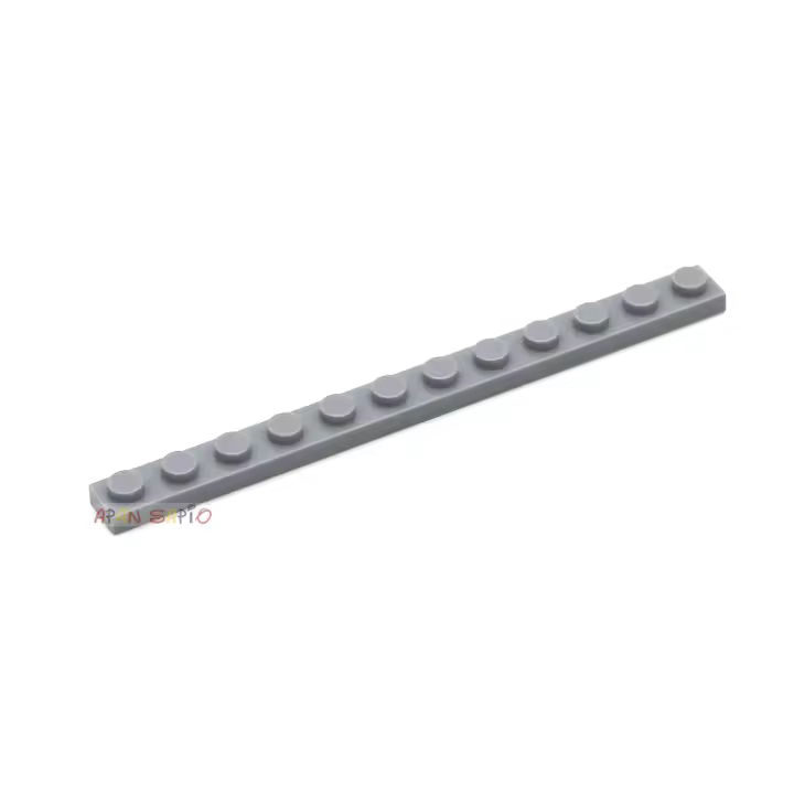 20pcs 1x12 Dots Bloques De Construcción DIY Figuras Delgadas Compatible Con Juguetes 60478 Para Niños Educativo Creativo Tamaño Unisex - 1