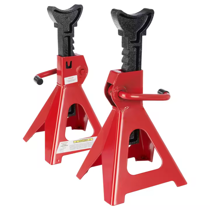 Arebos Set de 2 Elevadores de Coche Gato de Caballete para coche taller 3000kg - 1
