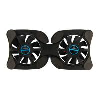 Almohadilla De Enfriamiento Para Portátil Plegable Con Doble Ventilador Mini Octopus Para Portátiles De 7-15 Pulgadas Color Negro - details 0