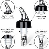 Dispensador De Bebidas Con Medidor Automático - 1oz/30ml Herramienta De Bar Para Cócteles Vino Y Espíritus Para El Hogar - details 1