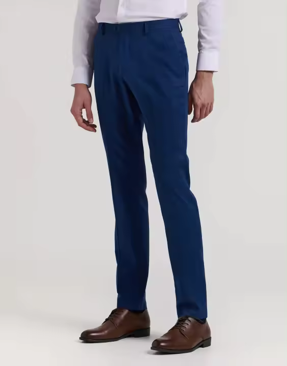 PANTALON TRAJE CUADROS REGULAR FIT - 1