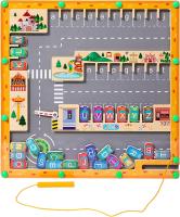 Laberinto De Colores Y Números Magnético De Madera 2 En 1 Juguete De Motricidad Finas Para Niños Montessori Actividad De Guardería - details 14