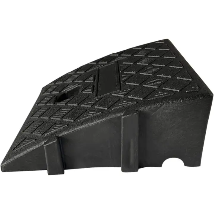 Brake Rampa-presión antideslizante portátil Resistencia para almohadillas de Rampa de Coche, para usar; Bicicletas Motocicletas en Coche, 25 × 27 × 11cm/25 × 27 × 13cm, Amarillo - 1