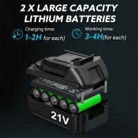 40mm Podadora eléctrica inalámbrica de 21V, tijeras de podar eficientes para árboles frutales, bonsái, cortador de ramas, herramientas de paisajismo - details 5