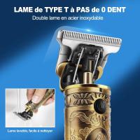 Maquina Cortar Pelo Profesional Inalámbrica - Recortadora de Barba y Cabello, Apto para Uso Doméstico y Profesional - details 2
