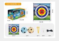 Juguetes Interactivos De Fútbol Para Niños Juegos Compétitivos En Interiores Y Exteriores Con Bolas Adhesivas Arte De Tela Tablero De Objetivos De Nueve Cuadrantes Regalos - details 13