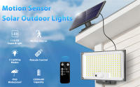 Luz Solar Exterior Con Sensor De Movimiento Y Control Remoto IP65 Impermeable Para Patio Garage Seguridad Luz De Pared - details 14