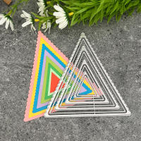 Molde De Corte De Metal En Forma De Flor Redonda Cuadrada Triangular Y Irregular Para Scrapbooking Tarjetas Y Manualidades - details 14
