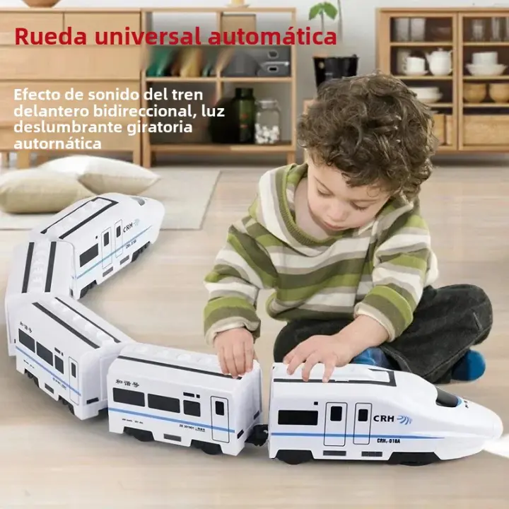 Juguete De Tren De Alta Velocidad Simulación Eléctrica Universal Para Niños Tren De Armonía Del Juego De Simulación De Ferrocarril - 1