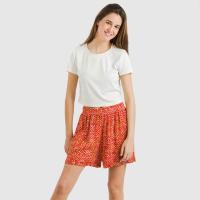 Tramas+ Pantalón Corto Fluido y Holgado con cintura ajustable, cómodo y fresco para Verano - details 0
