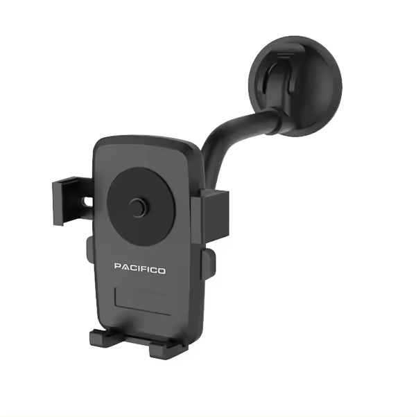 PACIFICO Soporte de movil universal con ventosa para coche automóviles con sistema de liberación express - 1