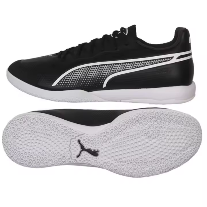 Puma King Pro IT M 107256-01 zapatos de fútbol sala de alto rendimiento con precisión en el toque, suela especializada y estructura ligera para mejor maniobrabilidad - 1