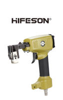 HIFESON Máquina De Perforación Neumática Para Hojas De Acero Luminosas Y Metales Ligeros Palanca De Control De 3.2-6MM Para Publicidad Y Fabricación Comercial - details 0