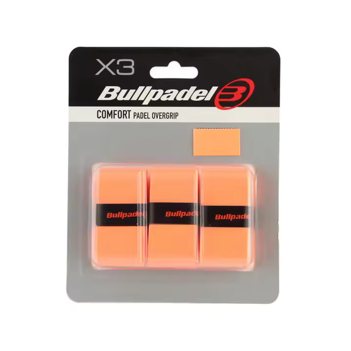 Overgrip Bullpadel 3 Unidades Gb-1200 Naranja - 1