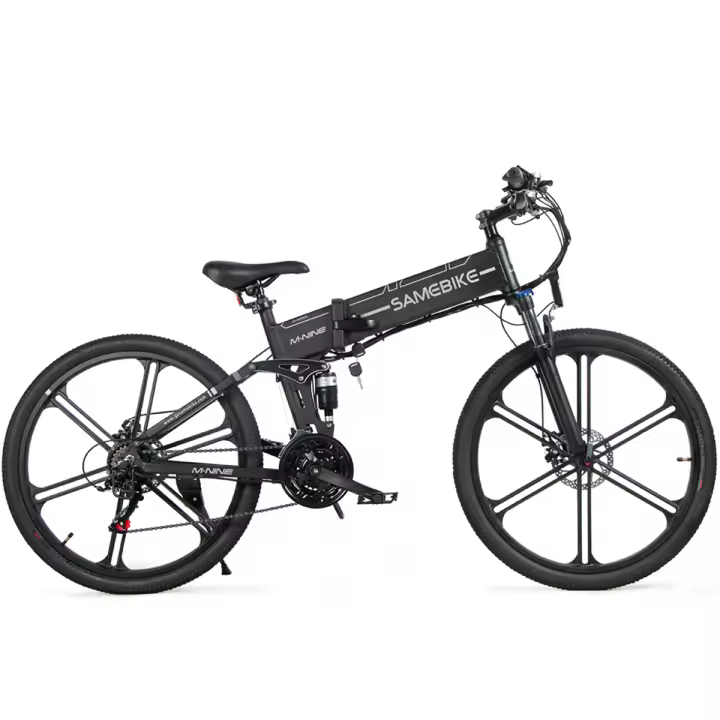 bicicleta eléctrica plegable Samebike LO26 II 500W-48V-10Ah (480Wh) - rueda 26" - 1
