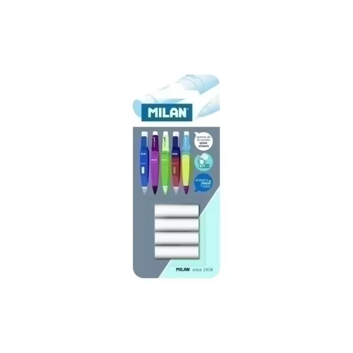 Milan - RECAMBIO PORTAMINAS GOMA BORR.CAPSULE(4) BTM10299 - 1