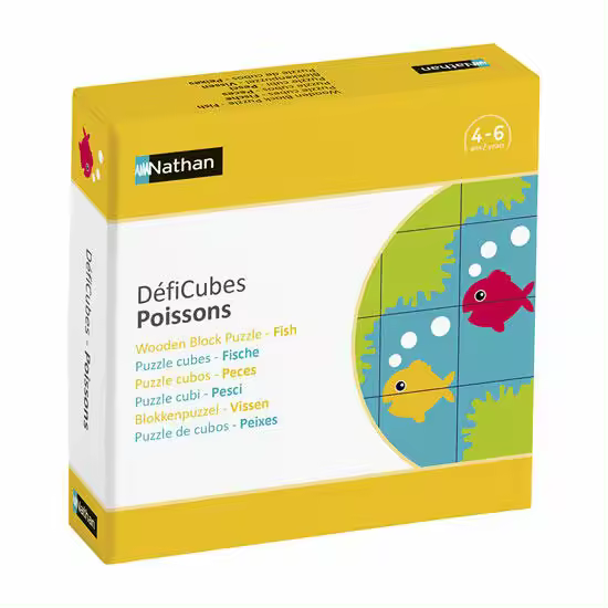 Puzzle Cubos Peces - 1