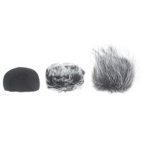 1Pc Cubierta De Espuma Para Micrófono ZOOM H5 H6 Protector De Viento De Peluche Accesorio Para Grabadora De Sonido - details 3