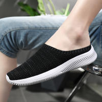 Zapatos Casuales De Malla Para Hombre Verano Transpirables Media Zapatos Comodidad Interior Exterior Parejas Moda Planos Antideslizantes Tamaño True Fit - details 6