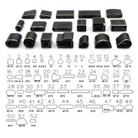 Kit De Herramientas De Punzón Hollow IMZAY 24/39/52 Pcs Cortador De Acero Inoxidable Para Cuero Herramienta De Corte Y Perforación Manual - details 1